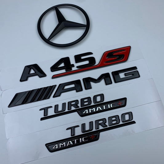 Mercedes Benz AMG A45S Logo Mark